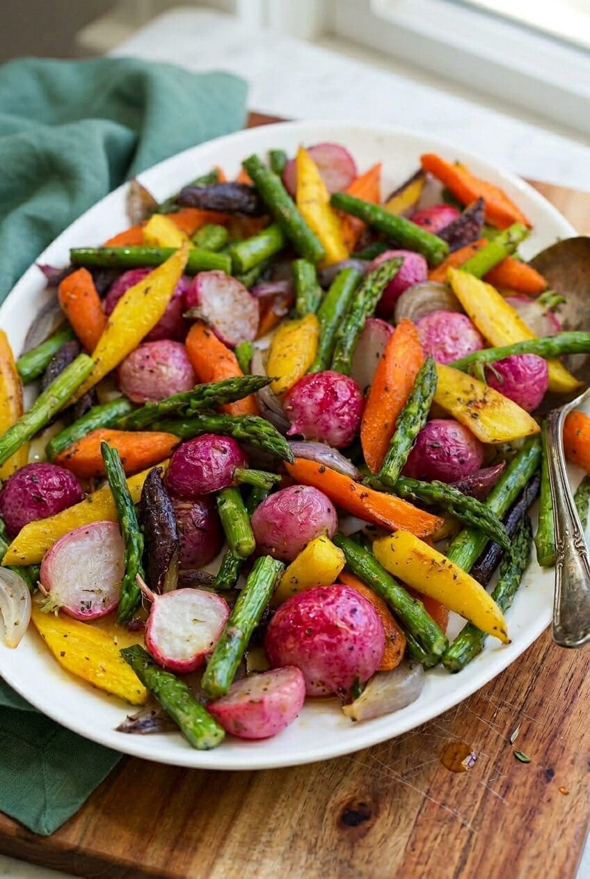 Spring Roasted Vegetables Recipe Easy And Flavorful 6 Roasted Spring Vegetables