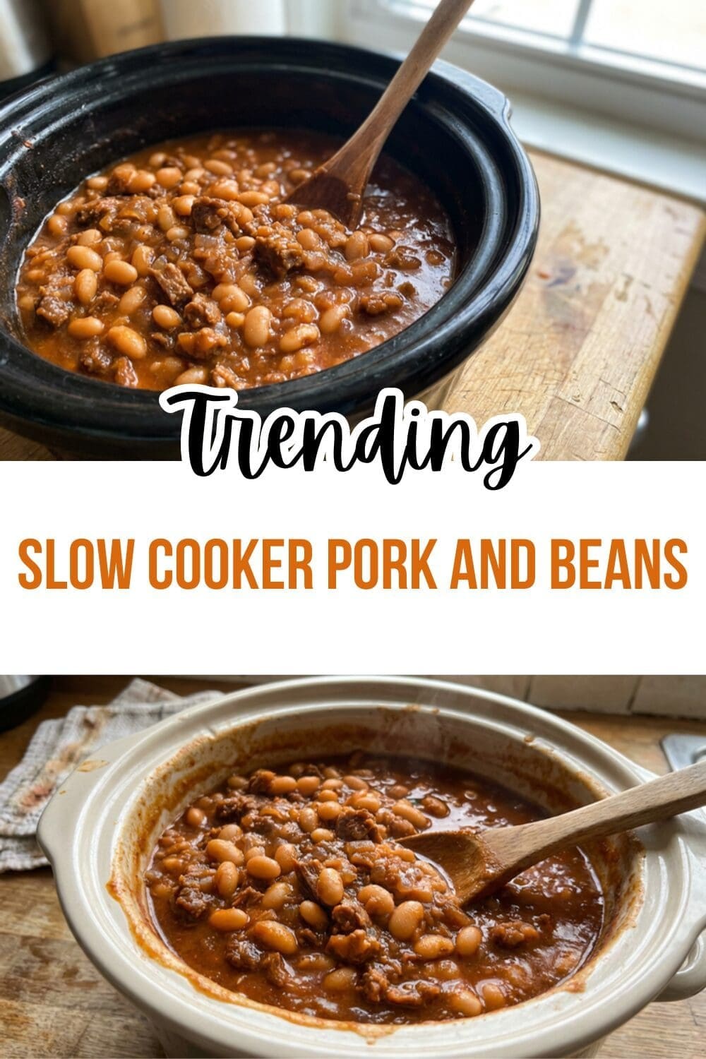 Slow Cooker Pork And Beans 7 Slow Cooker Pork And Beans