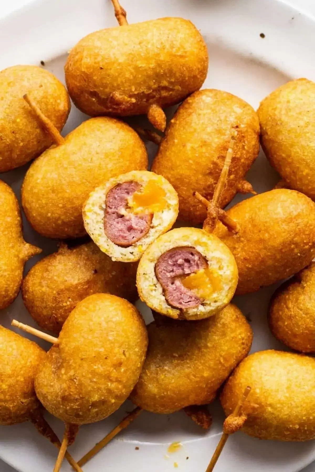 Homemade Mini Corndogs